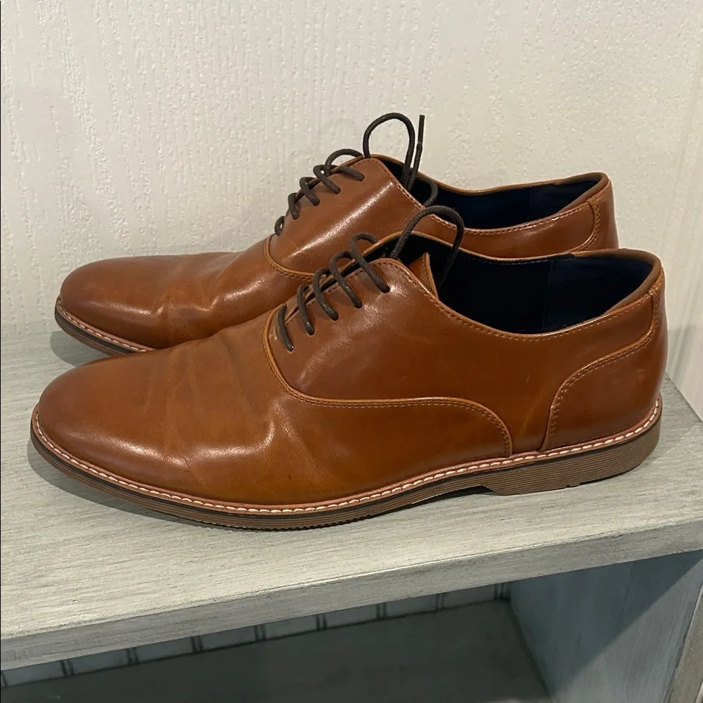 Classic Brown Leather Men's Shoes